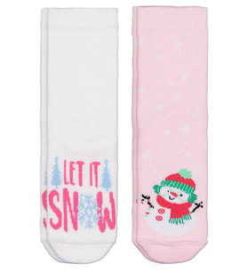 Civil Girls Let Snow Havlu  2'li 2-12 Yaş Kız Soket Çorap - Standart
