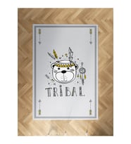 MEKTA HOME BEBEK VE ÇOCUK ODASI Tribal Desenli Halı