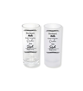 Ghostbastır Design Herkesi Mutlu Edemezsin Buzlu / Buzsuz Seçenekli Rakı Bardağı – 1 Adet Şık Sunum Bardağı 017