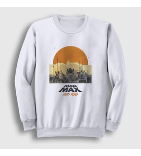 Presmono Unisex Beyaz Armada Immortan Joe Film Mad Max Sweatshirt 484017tt