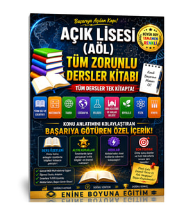 Açık Lise (AÖL) Tüm Zorunlu Dersler Kitabı