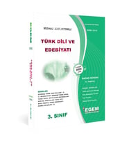 Egem Eğitim Yayınları Açık Öğretim Türk Dili Ve Edebiyatı 3 Sınıf 6 Dönem (bahar) Konu Anlatımlı Soru Bank (Çok Renkli)