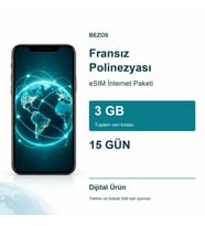 Fransız Polinezyası eSIM İnternet Paketi 3 GB 15 Gün