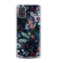 Samsung a71 A72 A73 A7 A9 2018 C7 C9 Kılıf Desenli Silikon Great Flowers 1304
