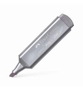 Faber Castell Fosforlu Kalem 46 Metalik Gümüş Shinny Silver
