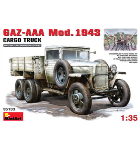 Miniart 35133 – Gaz-Aaa. Model 1943 Cargo Truck