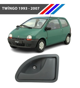 Twingo MK1 Kasa İç Açma Kolu Sağ Taraf Gri Renkli 1993 - 2007