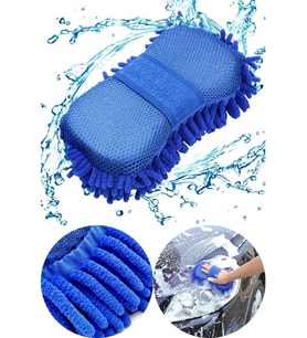 Mikrofiber Araba Yıkama Eldiveni Süngeri Temizleme Oto Bakım Yıkama Bezi Havlu