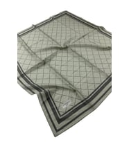Lesscarves LS2211 Desenli Pamuk İpek Eşarp 90x90 cm