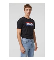 Wrangler Big Logo Lacivert Erkek T-Shirt W2610069003