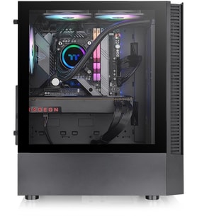 THERMALTAKE 650W 80+ View 200 TG CA-3X3-65M1WE-00 4-ARGB Fanlı Gaming Mid-Tower PC Kasası