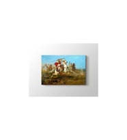 DBSanatevi Adolf Schreyer - Arab Warriors Tablo 60 X 80 Cm