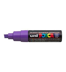 Uni Posca PC-8K Boyama Markörü 8 mm Kesik Uç MOR 