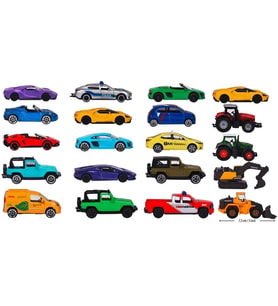 8501004000 STREET CARS 5 PİECES SET, 3-ASST