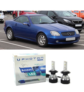 Mercedes SLK R170/R171 Led Xenon Uzun Far Ampulü H7 Access Yeni Seri Beyaz