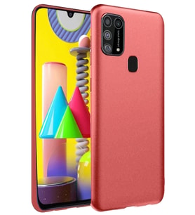 Durukar® Samsung Galaxy M31 Kılıf Nano içi Kadife Silikon - Kiremit