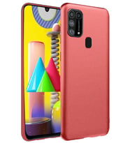 Durukar® Samsung Galaxy M31 Kılıf Nano içi Kadife Silikon - Kiremit