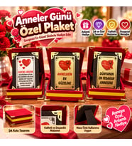 Anneler Günü Özel Plaket