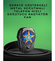 Yarı İletken Soğutmalı Mobil Fan – Akıllı Telefonlar İçin Soğutucu