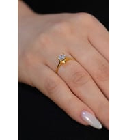TEKTAŞ YÜZÜK 22 AYAR A073747