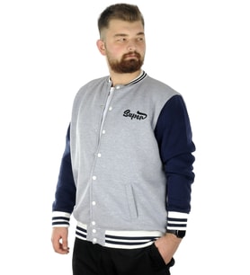 Mode XL Büyük Beden Erkek Kolej Mont Süper 22614 Grimelanj