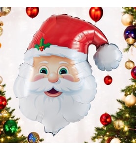 Noel Baba Kafa Folyo Balon 8385