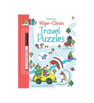 Wipe-Clean Travel Puzzles Usborne Publishing