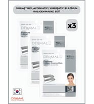 Dermal Sıkılaştırıcı, Aydınlatıcı, Yumuşatıcı Platinum Kollajen Maske 23 Gr 3 Adet