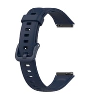 Microsonic Huawei Band 7 Kordon, Silicone Sport Band Lacivert