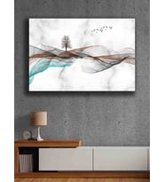 Koç stüdyo Modern tasarım kanvas tablo 50x70 (Çok Renkli)