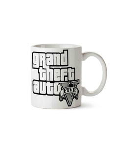 Grand Theft Auto Logo Porselen Kupa Bardak