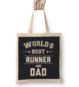 Fathers Day World's Best Snooker Player And Dad Bez Çanta Uzun Saplı