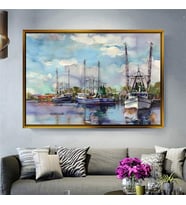 Altın Çerçeveli dekoratif tablo a221 (Gold)