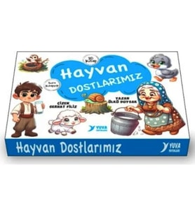 Yuva Hayvan Dostlarımız 1.Sınıf Hikaye Seti 10Lu 19,5x27cm 16şar syf