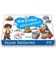 Yuva Hayvan Dostlarımız 1.Sınıf Hikaye Seti 10Lu 19,5x27cm 16şar syf