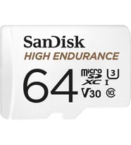 Sandisk High Endurance Microsdxc Hafıza Kartı 64 Gb + Adaptör (Dash Camları Ve Özel Güvenlik Kameral (Çok Renkli)