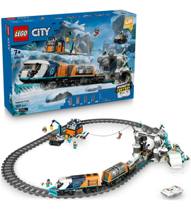 ® City Kaşiflerin Kuzey Kutbu Ekspres Treni 60470 - 7 Yaş ve Üzeri Çocuklar Için Yaratıcı Oyuncak Ya