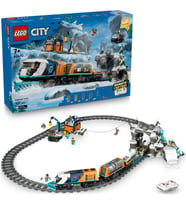 ® City Kaşiflerin Kuzey Kutbu Ekspres Treni 60470 - 7 Yaş ve Üzeri Çocuklar Için Yaratıcı Oyuncak Ya