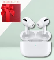 Tüm Ios ve Android Cihazlarla Uyumlu Silikonlu GoPods Pro Bluetooth Kulaklık - HEDİYE KUTULU