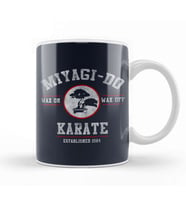 Miyagi Do Karate Kid Wax On Wax Off Kupa Bardak Porselen