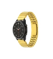 Samsung Galaxy Watch 46mm Uyumlu 22mm Kordon Paslanmaz Çelik Luxury Zore KRD-82 Kayış