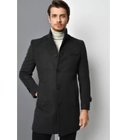 PLT8391 DEWBERRY ERKEK PALTO-ANTRASİT