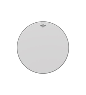REMO BR-1122-00 Ambassador Coated Kick Derisi (22")  Bas Davul İçin Tek Katlı Beyaz