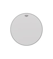 REMO BR-1122-00 Ambassador Coated Kick Derisi (22")  Bas Davul İçin Tek Katlı Beyaz