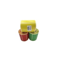 RENKLİ TERMAL BARKOD ETİKETİ 40X20 5 Lİ 5.000´Lİ (KIRMIZI)