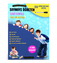 Saymayı Öğreten Cırt Cırtlı YAZ-SİL Kitabı