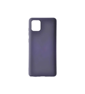 Samsung Galaxy A91 (S10 Lite) Uyumlu Kılıf Zore Premier Silikon Kapak (Siyah)