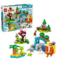 LEGO DUPLO Kasabası 3'ü 1 Arada Vahşi Hayvan Aileleri 10446