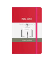 VICTORIA'S JOURNALS NOTE BENE 9242 CLASSIC NOTEBOOK SERT KAPAK 9x14cm 70gr.400 SYF. ÇİZGİLİ DEFTER F