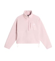 The North Face W YUMIORI OFF PEAK 1/2 ZIP JACKET Kadın Outdoor Çeyrek Fermuarlı Polar Üst NF0A8EV00SO1 Pembe